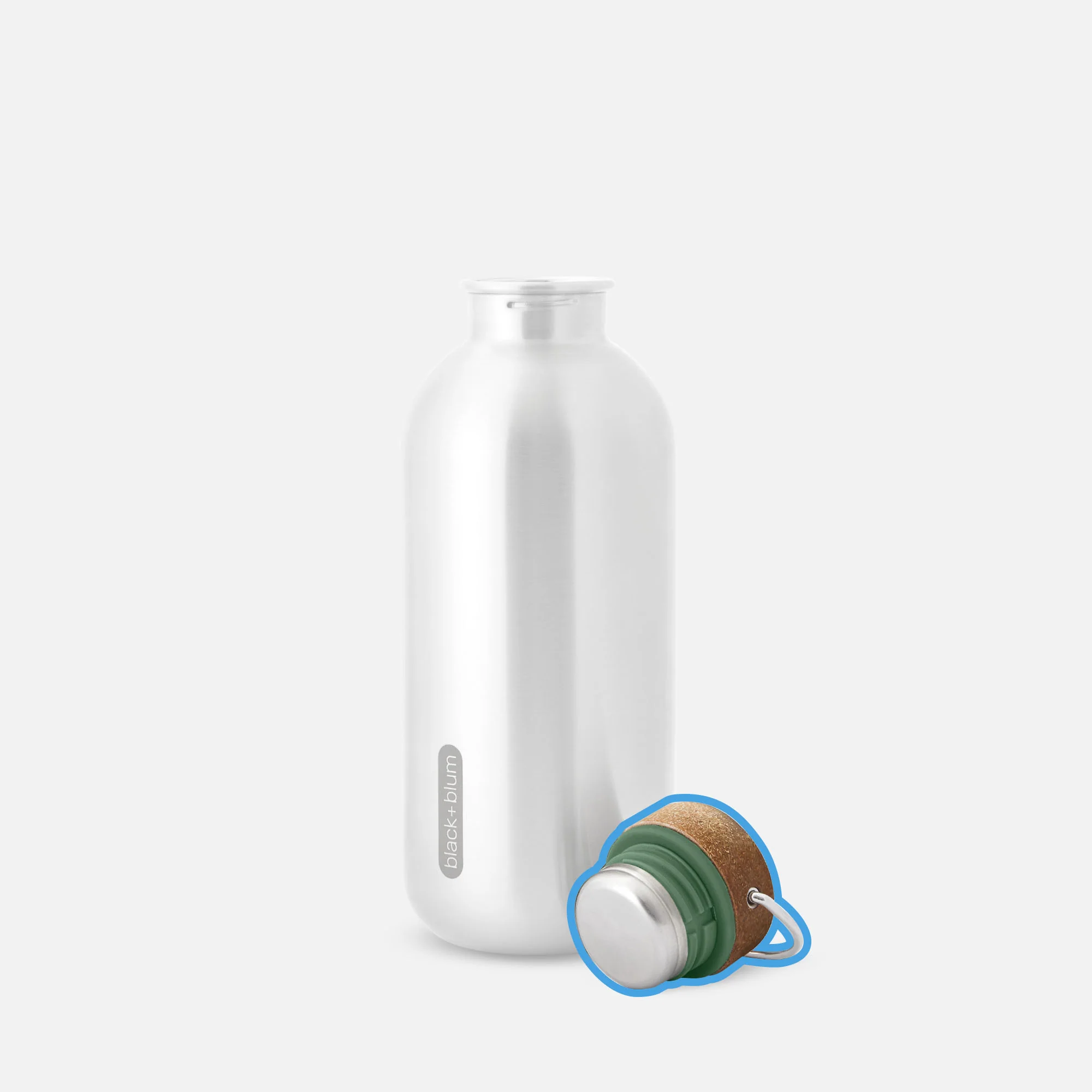 Replacement STEEL BOTTLE - LID (with seal) - Image 2